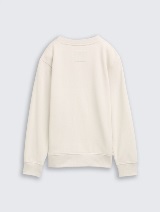 Bluză sport cu imprimeu - Alb_8388329