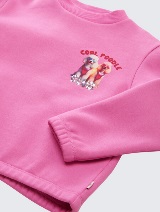 Dukserica sa printom - Roze_3323458