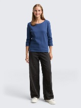 Hanorac cu detalii - Albastru_7478562