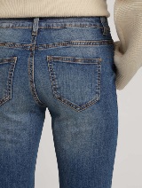 Ravne farmerke Alexa od elastičnog teksasa - Plava_2179026