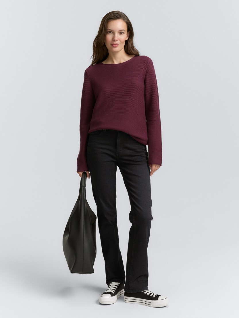 Ravne kavbojke Elva - Črna_8337997