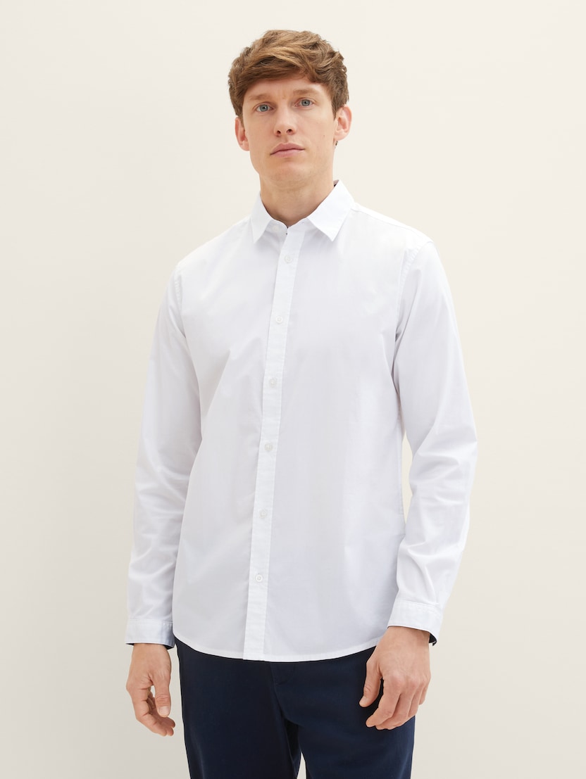  Cămaşă elastică - Alb-1037435-20000-16