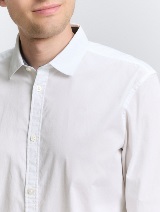 Cămaşă stretch - Alb_224270