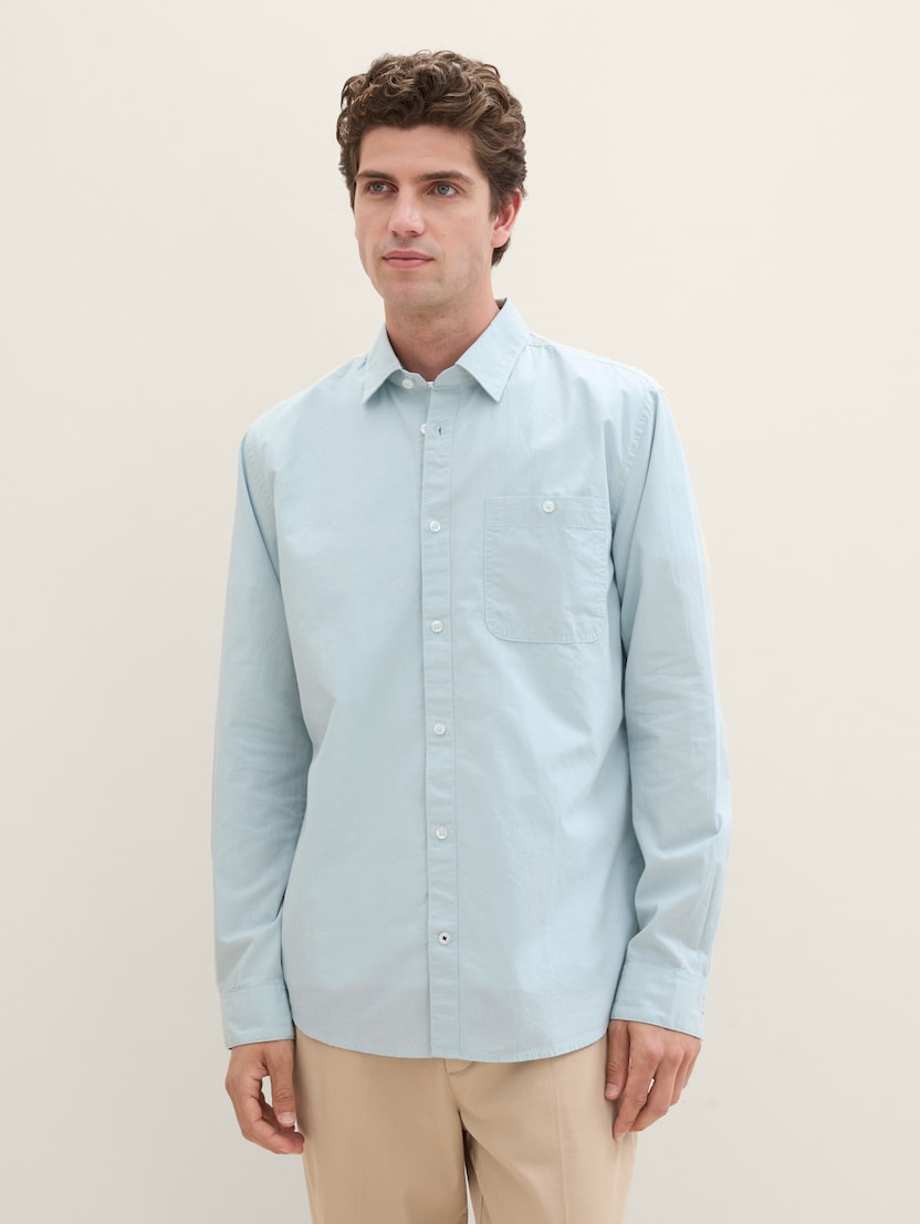  Raztegljiva srajca - Modra-1042652-35976