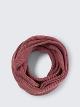 Eşarfă circulară cu aspect reiat - Mov_9703920