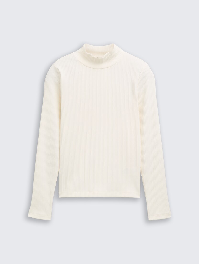 Rebrasta majica - Bela_4485749