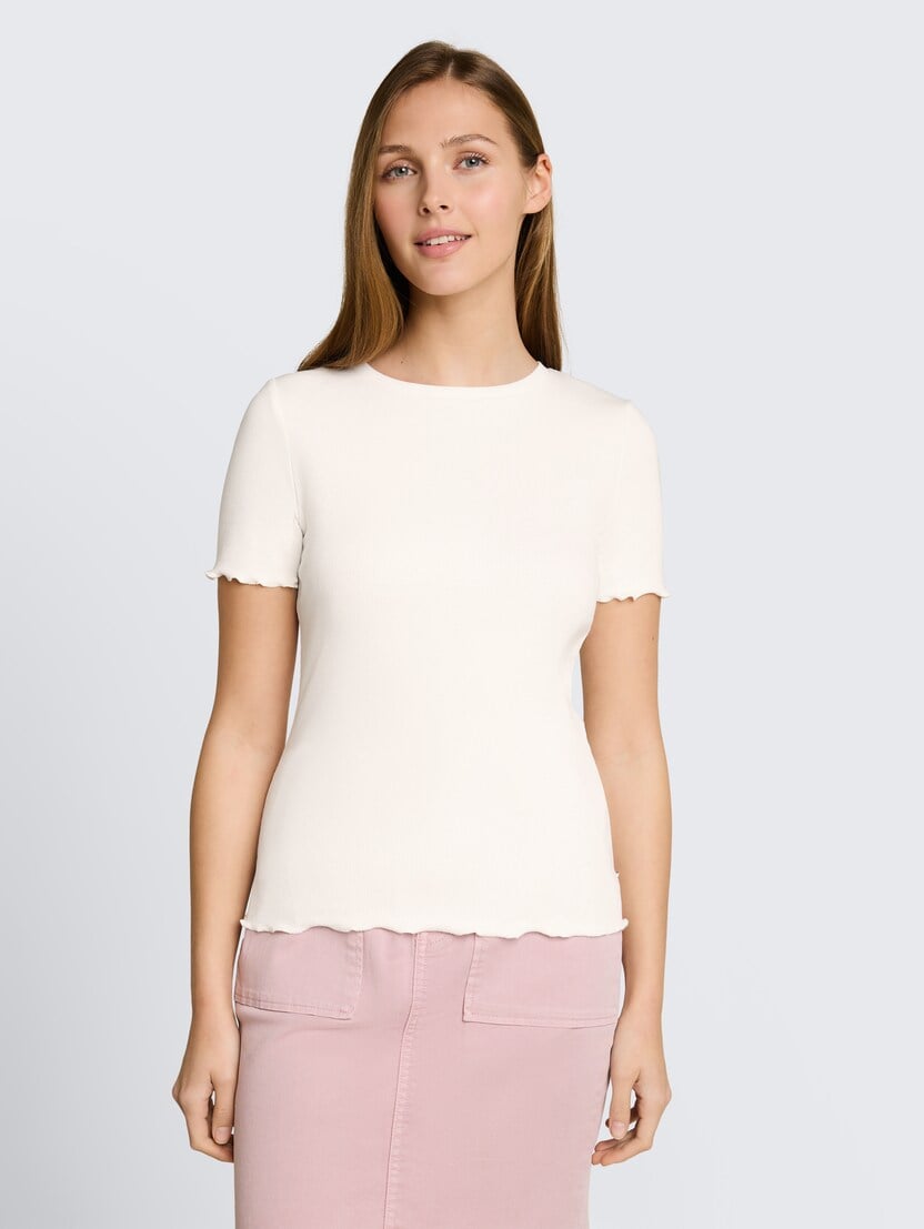 Rebrasta majica - Bela_8138795