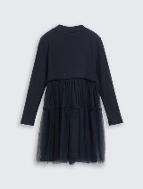 Rebrasta haljina - Plava_3836978