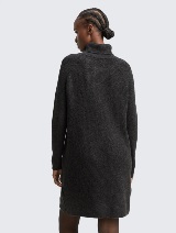 Rebrasta haljina - Siva_8540825