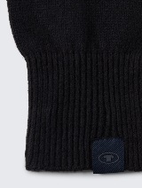 Mănuşi din bumbac cu caşmir - Negru_2794375