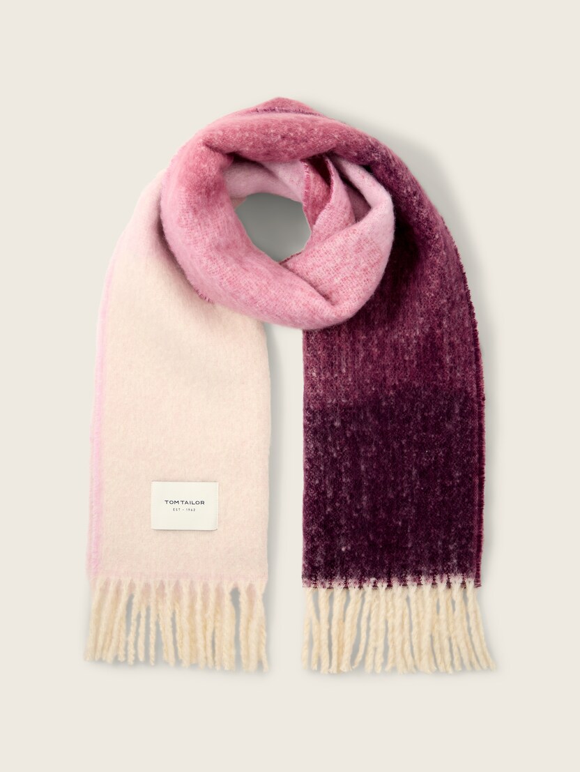  Šal s printom - Vzorec/večbarvna-1043004-36318