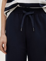 Hlače sa širokim nogavicama - Plava_9763838