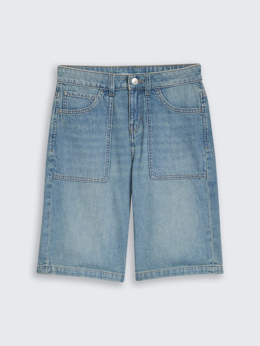 Baggy denim hlače - Plava_2115799