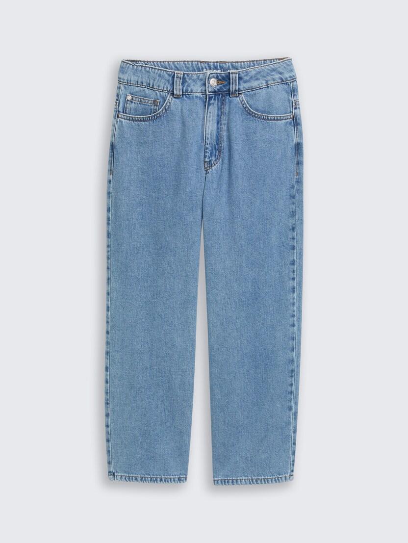 Baggy denim hlače - Plava_3708406
