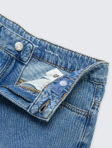 Baggy denim hlače - Plava_3708406
