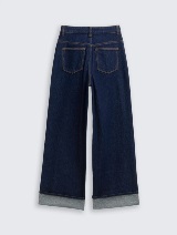 Traperice sa širokim nogavicama - Plava_4037866