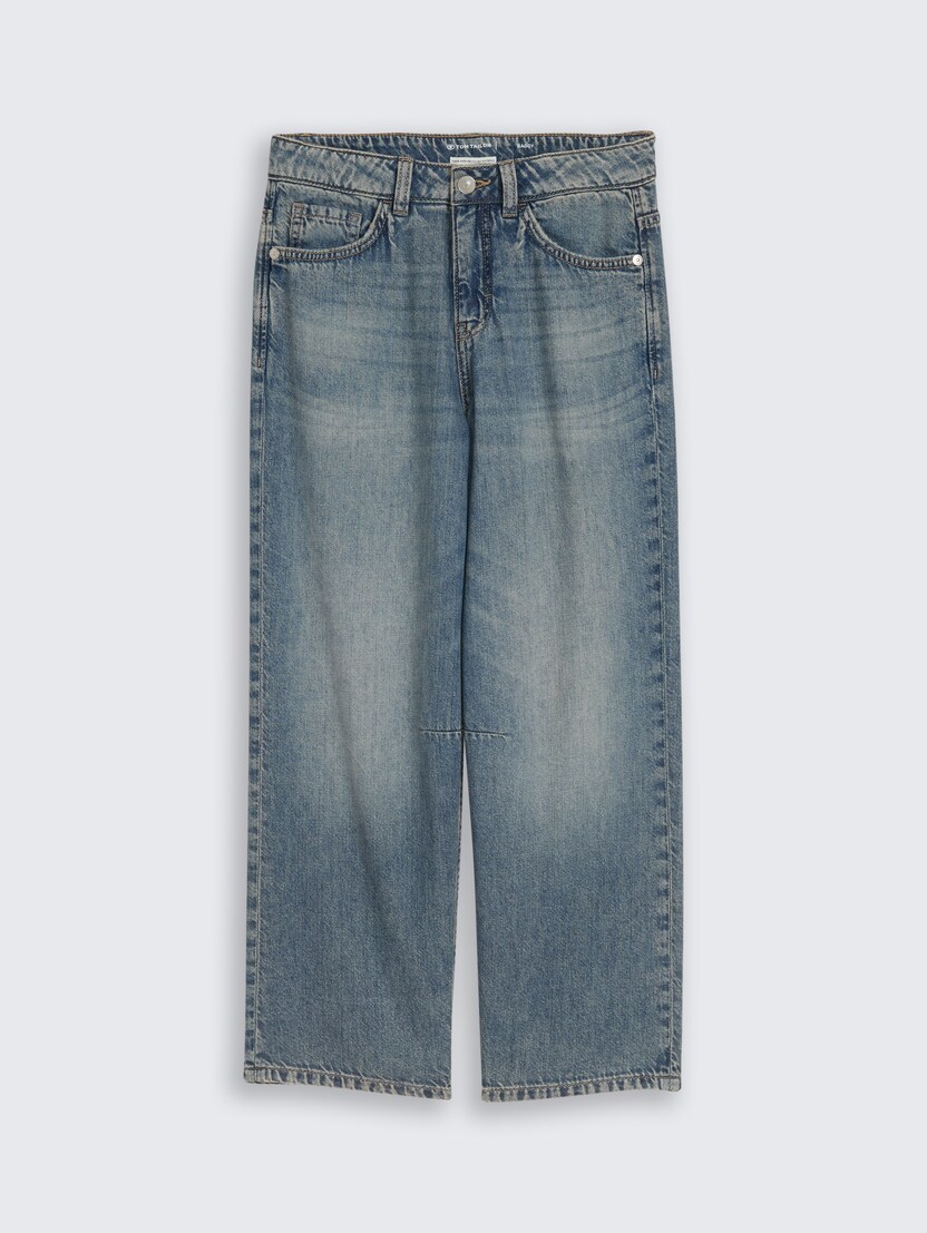 Baggy denim hlače - Plava_6453405