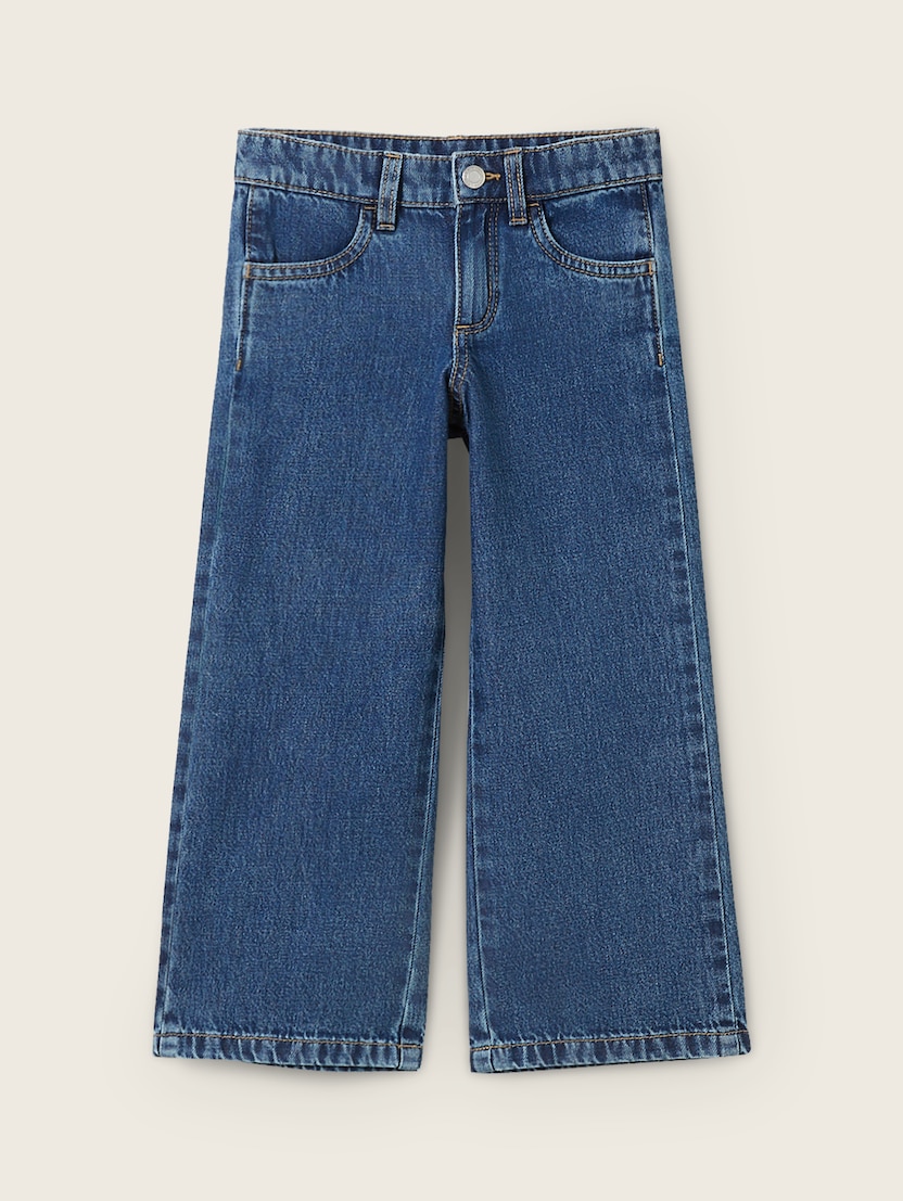  Široke kavbojke - Modra-1042591-10152