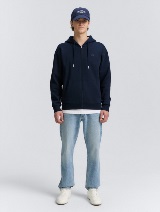 Jachetă sport cu glugă - Albastru_811158