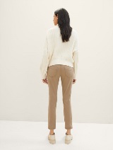 Tapered opuštene hlače - Bež_9944609