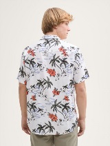 Cămaşă din amestec de in - Model/Mai multe culori_5439756