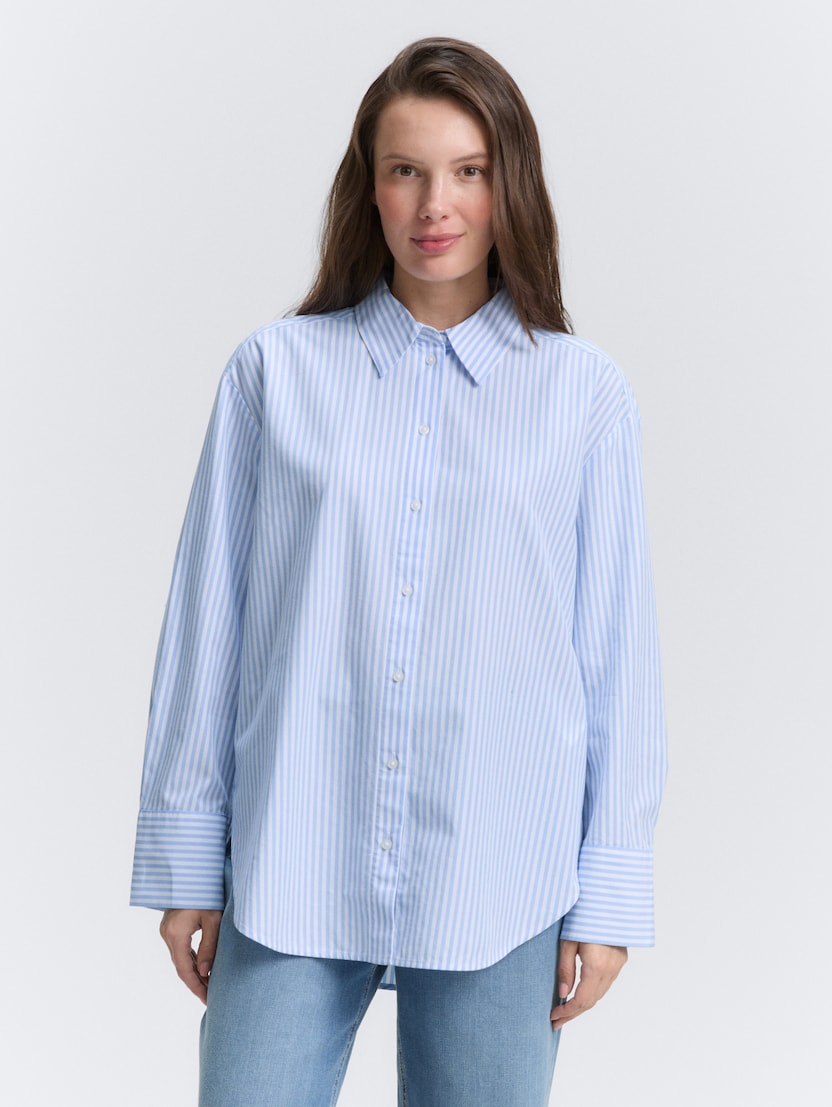 Srajca iz poplina - Modra_6298680