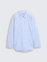 Cămaşă din poplin - Albastru_6298680