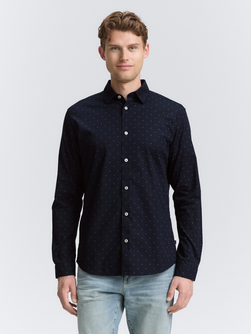 Srajca s potiskom po celotnem oblačilu - Vzorec/večbarvna_6028849