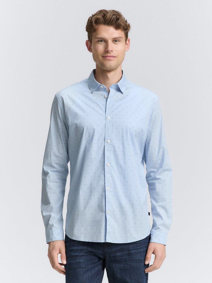 Srajca s potiskom po celotnem oblačilu - Vzorec/večbarvna_9039144