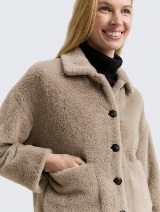 Cămaşă-jachetă - Bej_2893178