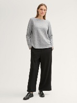 Strukirana dukserica - Siva_3712679