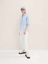 Strukturirana bluza - Plava_8849071