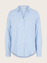 Strukturirana bluza - Plava_8849071