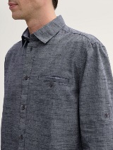 Strukturirana košulja - Plava_1050154