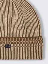 Căciulă tricotată structurată - Bej_8570774