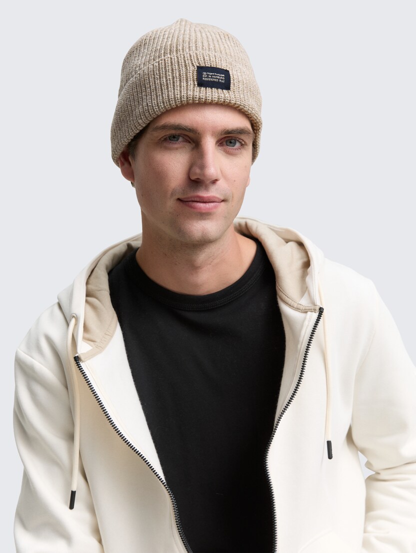 Căciulă tricotată structurată - Model-Mai multe culori-1048045-38688-16