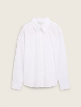 Strukturirana košulja - Bijela_4399771