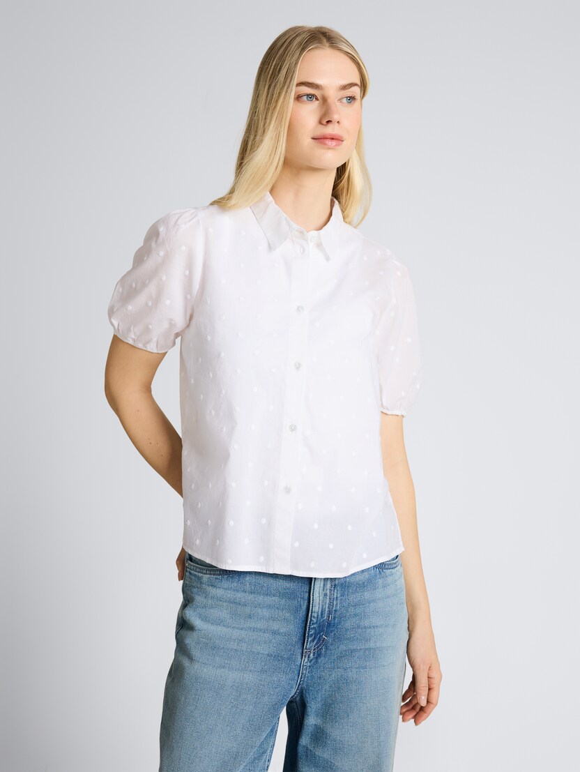 Strukturirana srajca - Bela_8270249