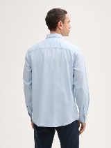 Cămaşă structurată - Albastru_7113436