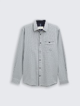 Cămaşă structurată - Model/Mai multe culori_2666473