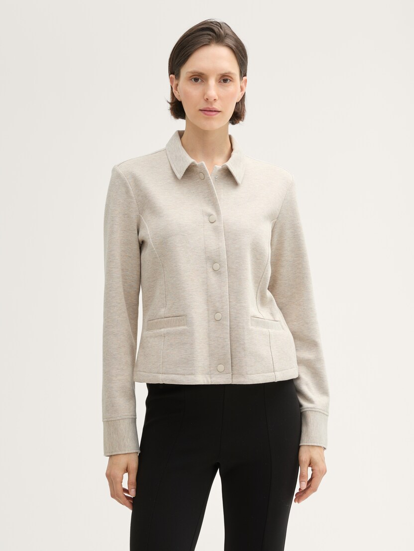  Strukirani sako - Bež-1043188-25955-14