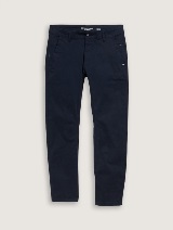 Pantaloni slim tapered - Albastru_7067460