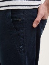 Pantaloni slim tapered - Albastru_7067460