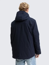 Jachetă tehnică cu glugă - Albastru_8242574