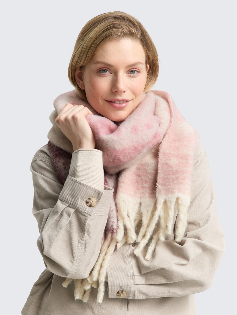 Fular tricotat confortabil - Model/Mai multe culori_1523774