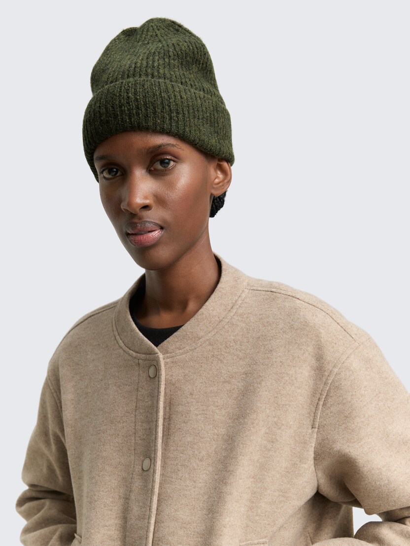 Udobna pletena kapa - Zelena_2035920