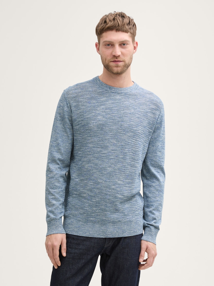  Pulover tricotat multicoloră - Model/Mai multe culori-1045654-37665-16