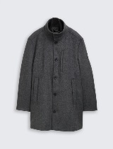 Palton de lână 2 în 1 - Negru_2893903
