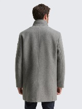 Vuneni kaput 2 u 1 - Siva_7333298