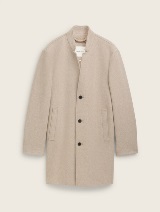 Haină din lână - Bej_3914354